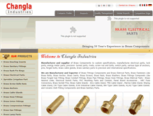 Tablet Screenshot of changlaexports.com